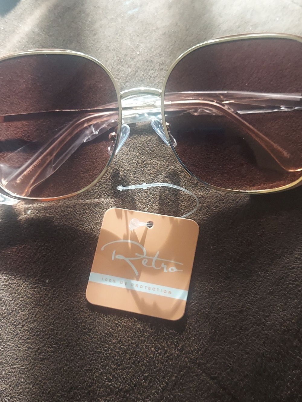 Original Retro Brand Gold and Black Women's Glasses